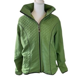 🎉 SALE THREE Hearts Green Lightweight Jacket
